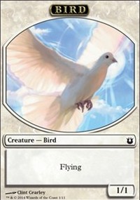 Bird Token (White)